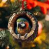 Holiday Animal Decorations - 2D Acrylic Christmas Ornaments view 3
