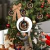 Holiday Animal Decorations - 2D Acrylic Christmas Ornaments view 4