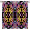 ANHOPE Boho Paisley Floral Blackout Curtains, 2-Piece Set, 96.5 x 55.1 in view 2
