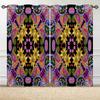 ANHOPE Boho Paisley Floral Blackout Curtains, 2-Piece Set, 96.5 x 55.1 in view 3
