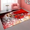 Christmas Rug for Living Room, 120 x 180 cm, Non-Slip, Red Christmas Tree Pattern (Christmas 7.60 x 90 cm) view 1