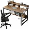 WLCNYL Modern Computer Desk for Home Office, Gaming, Work and Study view 2