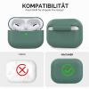 AHASTYLE Silicone Case for AirPods Pro with Cleaning Pen, Front LED Visible, Wireless Charging Compatible view 2