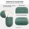 AHASTYLE Silicone Case for AirPods Pro with Cleaning Pen, Front LED Visible, Wireless Charging Compatible view 3