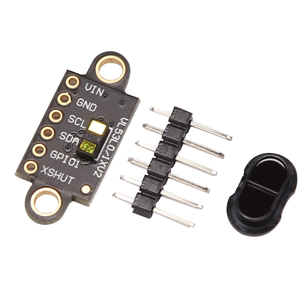 Hermosiey VL53L1X Time-of-Flight Ranging Sensor Module, 3–5 V, 400 cm
