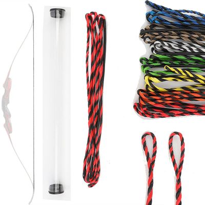 wolfman Flemish Twist Recurve Bowstring, 40–67 in, 14-Strand Dyneema Replacement String