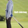 MAYANGYANG Golf Carry Bag, Lightweight Nylon Club Bag, Adjustable Shoulder Strap, Blue view 4