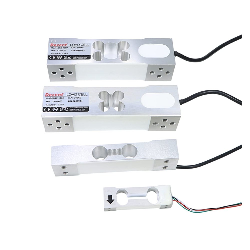 STRAFBRG Single-Point Load Cell Scale, Precision Shear Beam Force Sensor, 300 g Aluminum Alloy, 1 kg