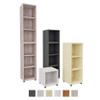 EIGENTLICH Wooden Filing Shelf, W40 x D40 cm, Beech, 6 Binder Heights, 40 x 40 x 223 cm view 2