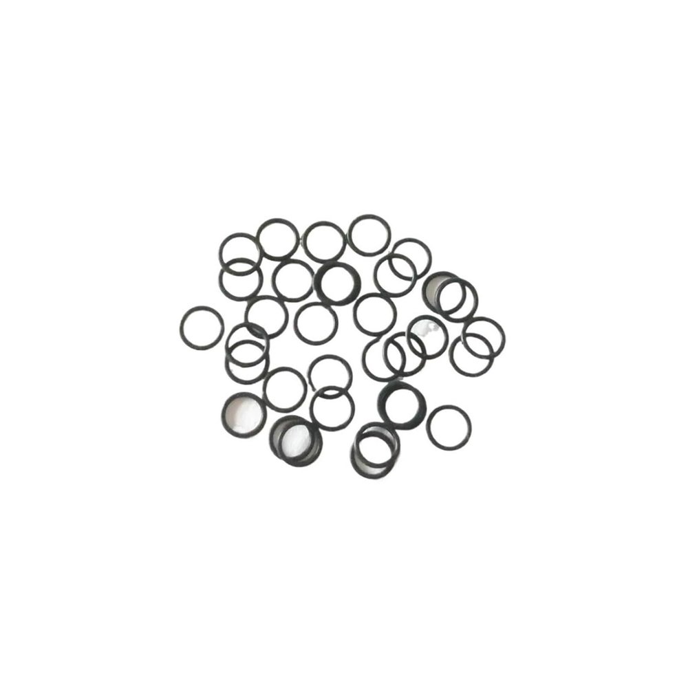 1 mm CS Nitrile Butadiene Rubber O-Ring Seals, 3–44 mm OD (6 × 4 × 1 mm, 10 pcs)