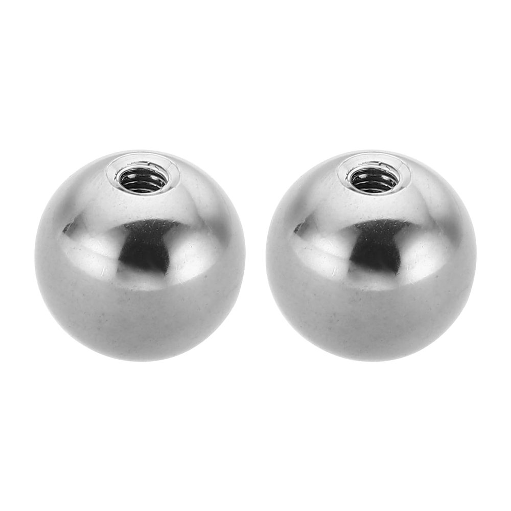 BTYQKZVPM Ball Lever Knob, Ball Knob, M4x20 mm Ball Nut Knob, 2-Pack, M4x16 mm Internal Thread