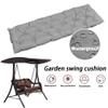 Waterproof Seat Cushion for Garden Bench or Swing Chair, 8 cm Thick, Dark Brown, 150 x 50 x 8 cm view 4