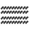 40-Pack Non-Slip Plastic Sock Clips for Laundry view 1