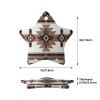 Native American Print Ceramic Ornament, Exquisite Christmas Tree Decoration and Souvenir view 4