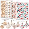 Christmas Transfer Paper for Clay Jewelry view 3