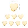 OKUMEYR 10-Piece Alloy Decorative Charms for Silicone Watch Bands view 2