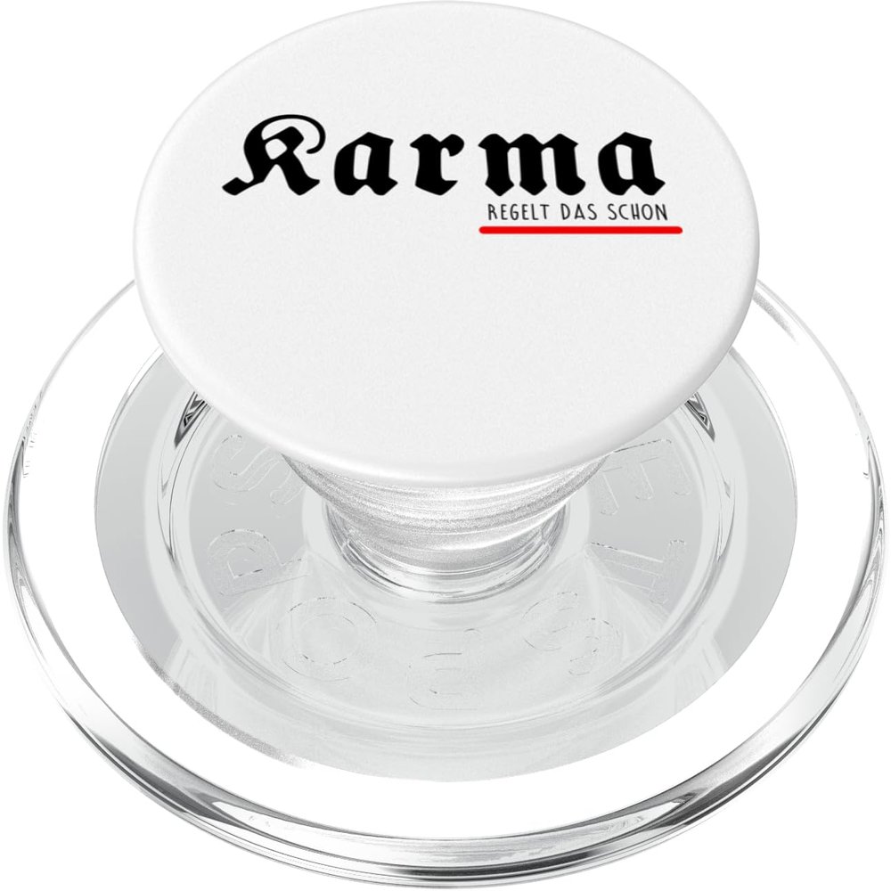 Karma Will Handle It Statement Design PopSockets PopGrip for MagSafe