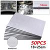 LIUCHUCHU Automotive Soundproofing Mat, 50 Pieces, Silver, 10 mm view 2