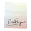 OFFSCH 50 Coated Paper Thank-You Cards with Envelopes for Small Businesses view 1
