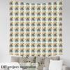 Homemissing Sloth Bicycle Patchwork Fabric, 276 x 150 cm view 2