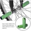 LSHIJI Bicycle Foot Pegs, 2-Pack, Durable Aluminum Alloy Mountain Bike Pegs (Yellow) view 4