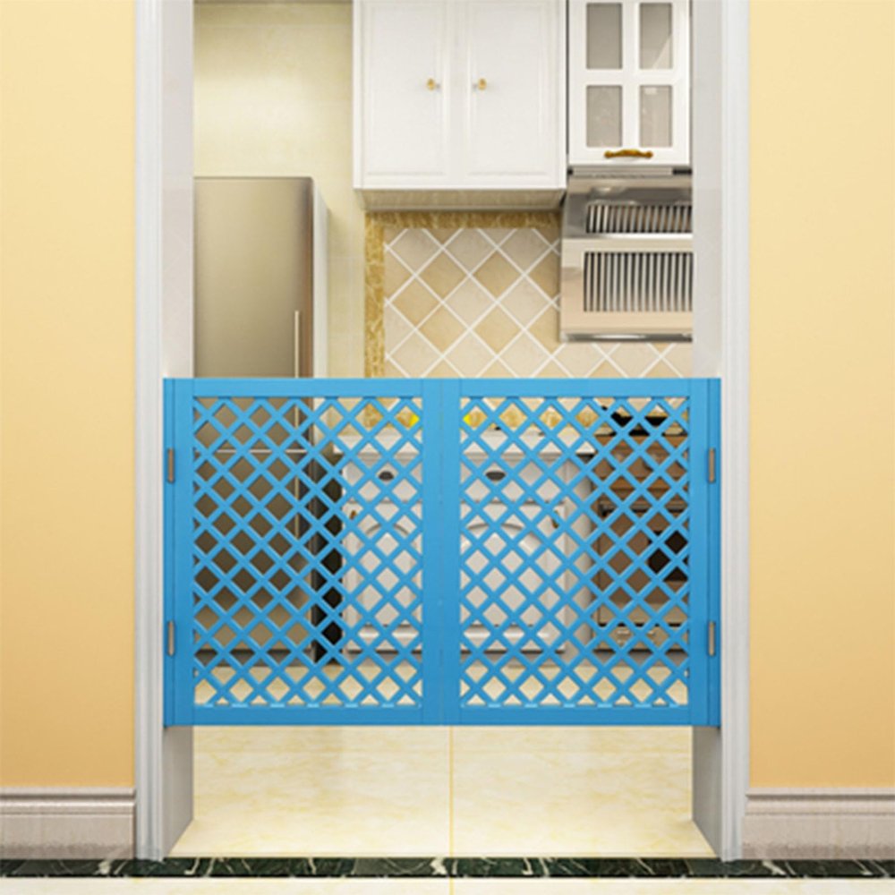 FLNOZAMZ Retro Saloon Swing Door with Slats, 90 x 90 cm