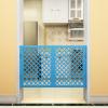 FLNOZAMZ Retro Saloon Swing Door with Slats, 90 x 90 cm view 1
