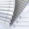 Zarnan No-Drill Blackout Thermal Pleated Blind, Light Gray, W85 x H190 cm view 2
