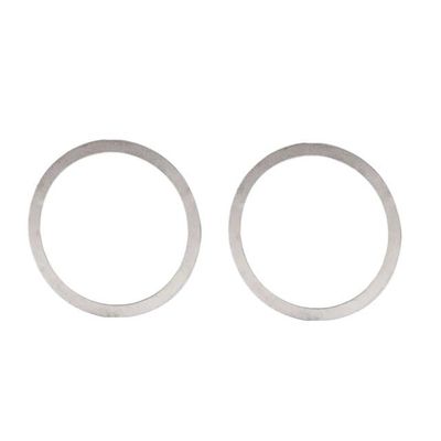 LUOKEKE 2-Pack Bicycle Headset Spacers, 0.3 x 28.6 mm, 1 1/8-Inch