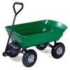 Herzberg HG8028-50-GRE Garden Cart, 200 kg Capacity, 50 L, Green view 1