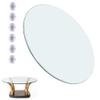 KXWOQ3ED 55 cm (22 in) Round Tempered Glass Tabletop view 1