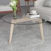 KXWOQ3ED 55 cm (22 in) Round Tempered Glass Tabletop view 2