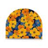 Blue and Yellow Floral Acrylic Table Napkin Holder, 1 Piece view 1