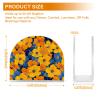 Blue and Yellow Floral Acrylic Table Napkin Holder, 1 Piece view 3