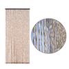 Handmade Bamboo Beaded Curtain, Natural, 60 x 210 cm view 1