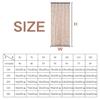 Handmade Bamboo Beaded Curtain, Natural, 60 x 210 cm view 4