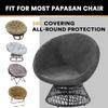 moismk Velvet Moon Chair Cover, Gray, 37–48 in view 3