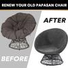 moismk Velvet Moon Chair Cover, Gray, 37–48 in view 4