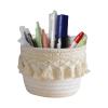 Ghjkldha Macrame Makeup Brush Organizer view 1