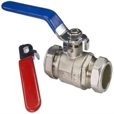TC 15 mm Full-Bore Lever Ball Valve, WRAS-Approved
