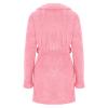 XUEJIANN Women's Hooded Plush Fleece Bathrobe view 3