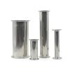 1-Piece 3/4"–4" SS304/316L Three-Clamp Short Pipe Fitting, 350 mm view 1