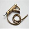 Retro Bronze Single-Hole Deck-Mount Kitchen Faucet view 3