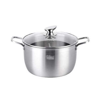 Stainless Steel Stockpot with Lid, 6 Sizes
