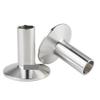 REIUAFWYGV SS304 Stainless Steel Tri-Clamp Long Weld-On Ferrule, 25 mm x 50.5 mm view 2