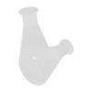 250 mL White Plastic Erlenmeyer Flask with Wide Opening view 1