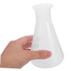 250 mL White Plastic Erlenmeyer Flask with Wide Opening view 3