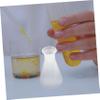 250 mL White Plastic Erlenmeyer Flask with Wide Opening view 4