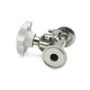 REIUAFWYGV 1-Piece DN15/DN20/DN25/DN50 SS316L Stainless Steel Tri-Clamp Diaphragm Valve, 1.5"/2" (57 mm Ferrule, 77.5) view 3