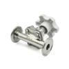 REIUAFWYGV 1-Piece DN15/DN20/DN25/DN50 SS316L Stainless Steel Tri-Clamp Diaphragm Valve, 1.5"/2" (57 mm Ferrule, 77.5) view 4